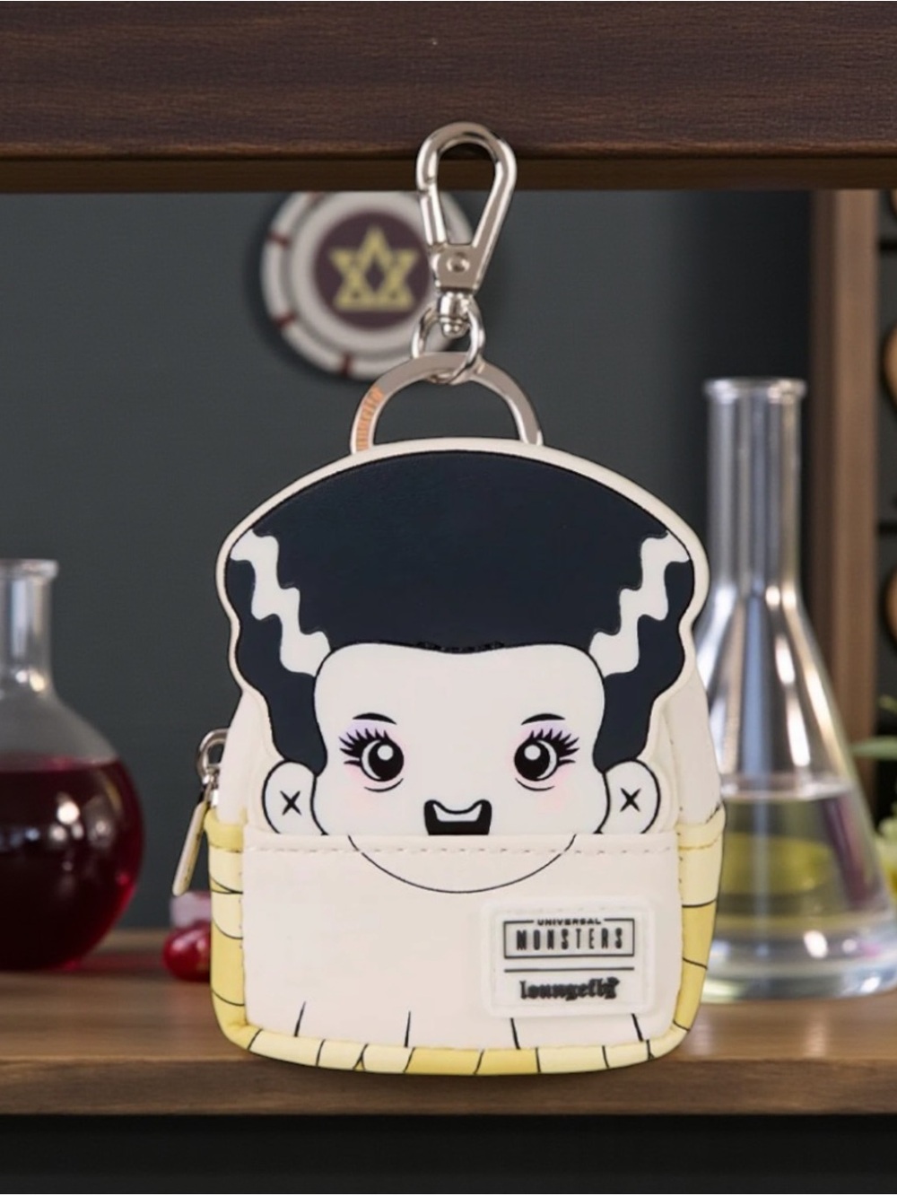 Loungefly Universal Monsters Mystery Mini Backpack Bag Charms Frankenstein NWT